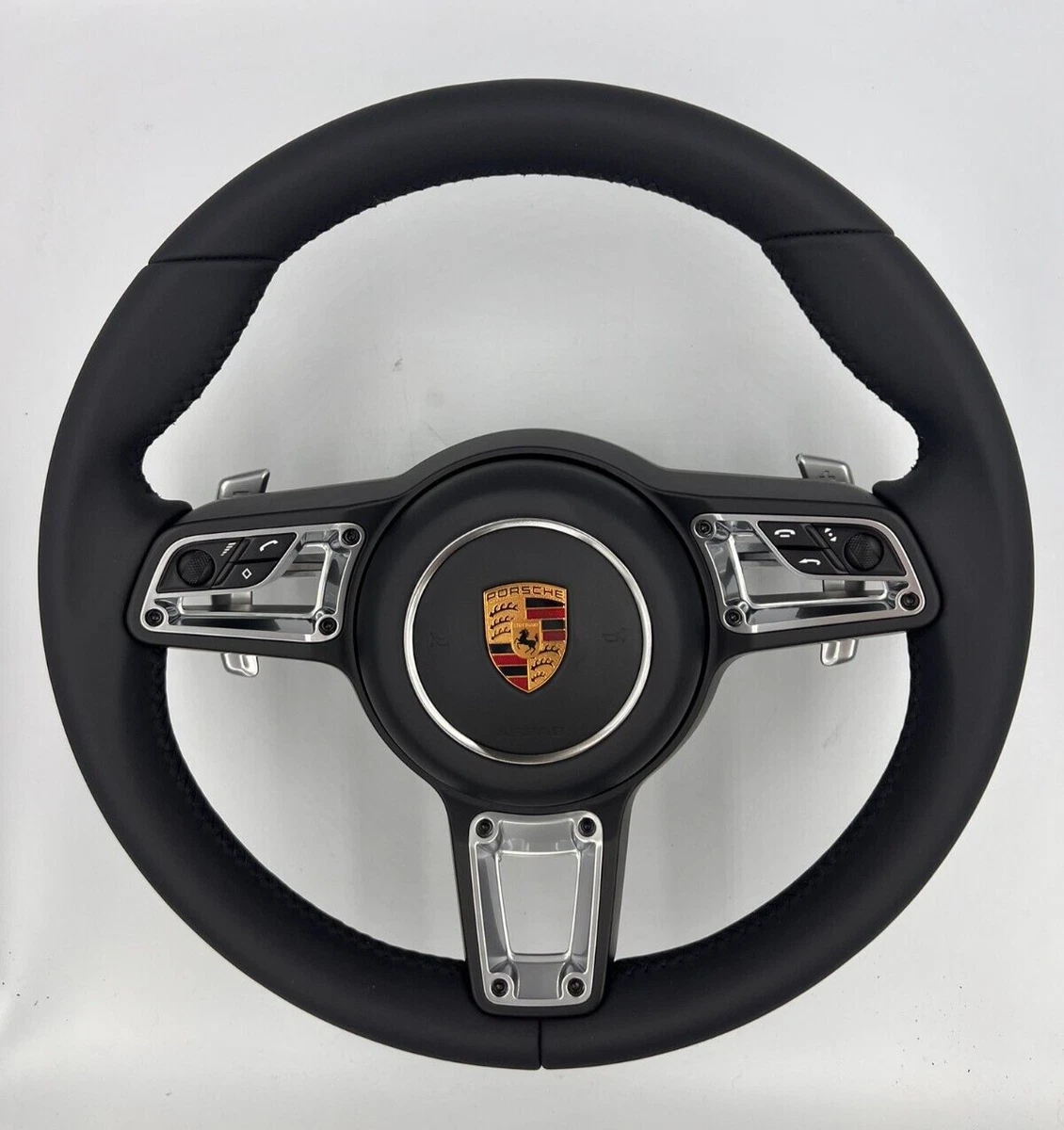 Alfanxi Coprivolante in alcantara cucito a mano compatibile con Porsche 911 Boxster Cayman Cayenne 2010-2016 (senza strisce