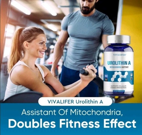 VIVALIFER Urolithin A 1000mg Supplement – 90 Softgels, Antioxidants for Healthy