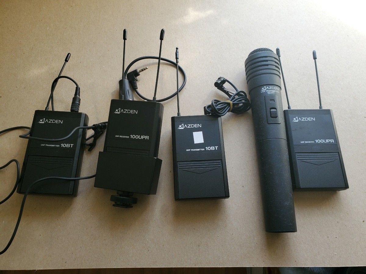 【AZDEN/DUAL UHF RECEIVER/325UPR/55BT】 Azden 325UPR Dual-Channel Portable Wireless Microphone 325UPR