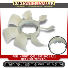 New Radiator Cooling Fan Blade For Infiniti Q45 V8 4.1l Qx4 V6 3.5l Fx45 V8 4.5l New Radiator Cooling Fan Blade For Infiniti Q45 V8 4.1l Qx4 V6 3.5l Fx45 V8 4.5l
