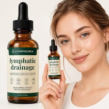 Lymphoria - Lymphatic Drainage Bloat Relief - Detox,  Immune Support 59ml US