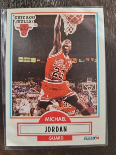 1990-91 Fleer Michael Jordan #26 Chicago Bulls