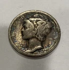 1936 P Mercury Dime 10C - Philadelphia 90% Silver Coin
