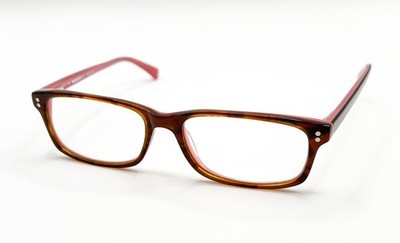 MARCHON NYC M220 254 DARK BROWN AUTHENTIC EYEGLASSES 50-16