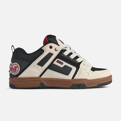 DVS  Men's Comanche Silver Grey/Black/Ruby Wine - DV01312050 Size 9 US