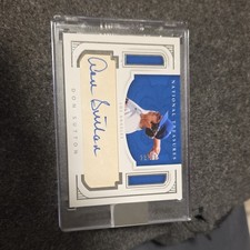 Panini 2016 Don Sutton Parchment Signatures Autograph Serial Numbered /60