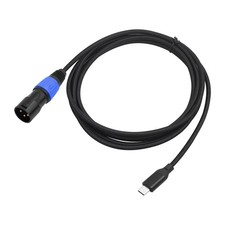 1X(USB-C auf XLR 3-Poliges Typ-C-Steckerkabel...