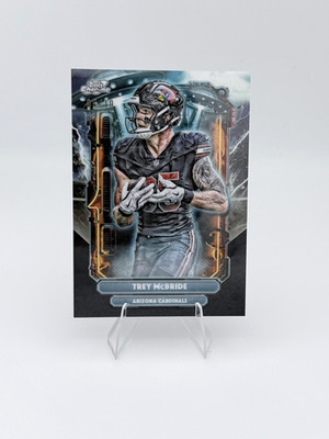 2025 Topps Cosmic Chrome Trey McBride Extraterrestrial Black Lunar Eclipse /10