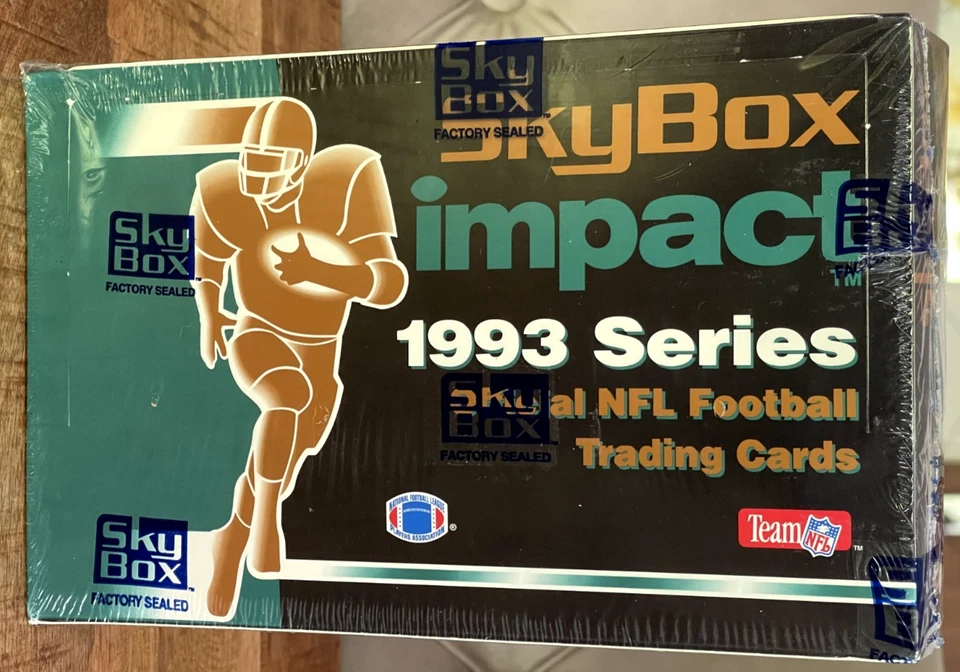 1993 SKYBOX NFL IMPACT Football 🏈 PACK 12 Cards MARINO JIM KELLY AUTO? OVP ‼️ - Bild 3 von 4