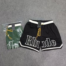 Rhu de Men's Breathable Sports Fitness Basketball Leisure Beach Shorts