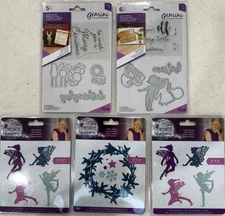 5 Crafter Companion Stamps and Dies Folders Brand New