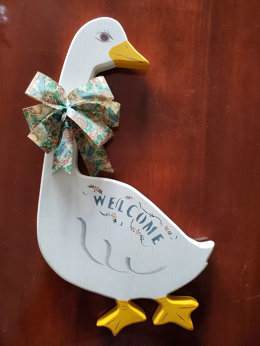 Panneau de Plaque en Bois Imprimé Support Mural Welcome Please Seat