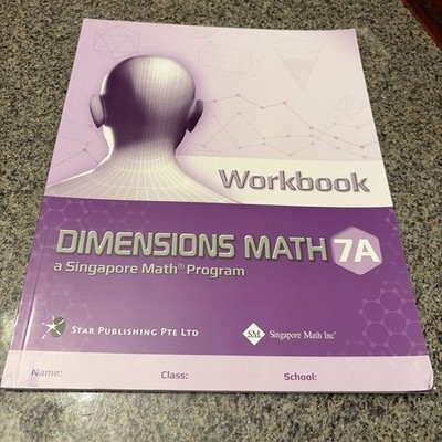 Dimensions Math Workbook 7A