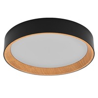 Led Deckenleuchte Schwarz Osram 3000 K Click-Dim Ø39Cm Deckenlampe Wohnzimmer