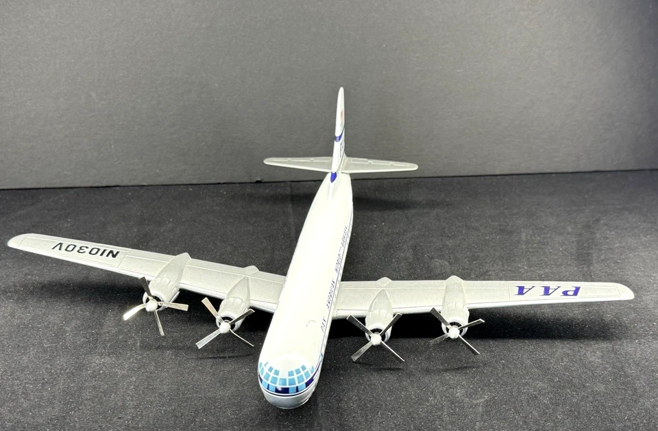 Vintage Corgi Pan American World Airways B-377 Stratocruiser Metal Airplane PAA - Image 2 of 4