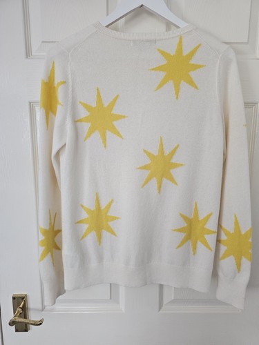 Pull cachemire Boden Kesteven soleil dispersé taille M 100% cachemire - Photo 7/11