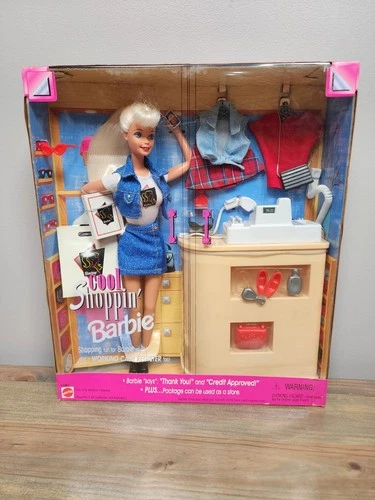 New Cool Shoppin' Barbie Doll Play Set 1997 Mattel #17487 NRFB Vintage