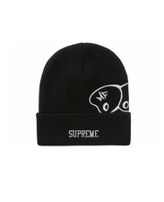 Supreme MF Doom Beanie Black FW23 New Authentic