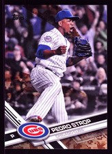 Pedro Strop Chicago Cubs 2017 Topps Camo #303 SN /25