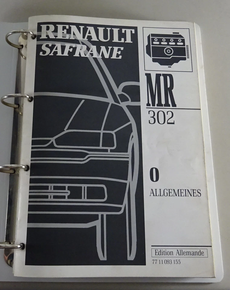 Manual de Taller Renault Safrane Tipo B54 Incl. Bi-Turbo Con Elektrik Desde 1997 - Imagen 2 de 4