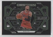 2021-22 Panini Obsidian Pitch Black Electric Etch Green /25 Zach LaVine #16 02sw