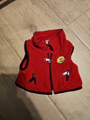 2006 Build a Bear Sesame Street Limited Edition Big Bird Vest - Picture 4 of 8