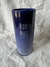 NIGHT MAGIC by AVON EVENING MUSK SHIMMERING BODY POWDER  1.4 OZ Discontinued