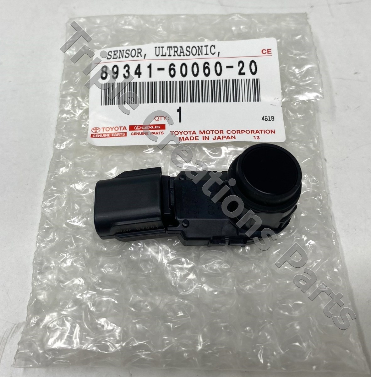 Toyota Genuine 89341-60060-20 Sensor Ultrasonic 893416006020 OEM