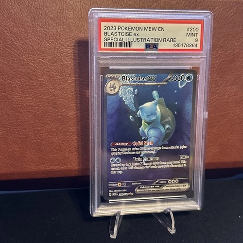 Blastoise EX 200/165 SV Scarlet & Violet 151 PSA 9