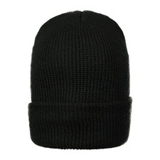 Genuine GI 100 Wool Military Watch Cap Black