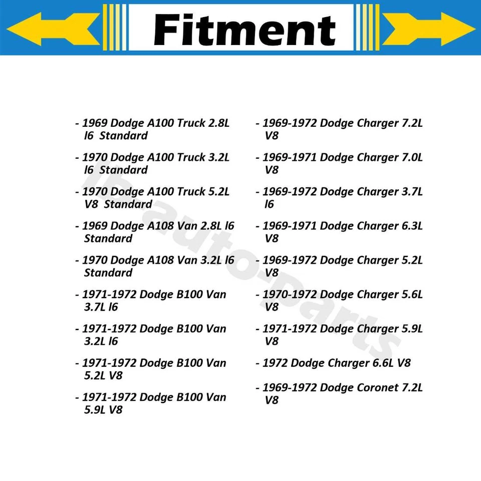 2x Herrajes de freno de tambor delanteros traseros para Dodge Coronet 1969 1970 1971 1972 5,2 L Foto 2 de 4