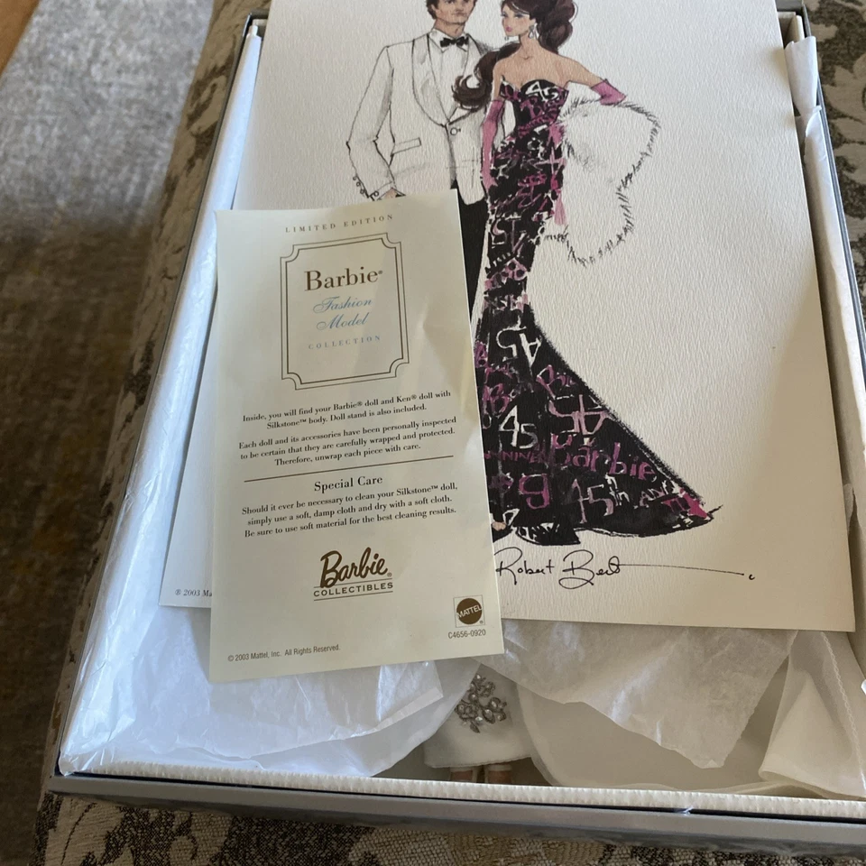 Barbie Fashion Model Joyeux Doll Limited Edition BMFC Silkstone 2003 Mattel - Image 3 of 4