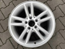 1x Alufelge 16 Zoll 7.0" 5x112 37ET Glanz Silber A2034010202 Mercedes-Benz W203