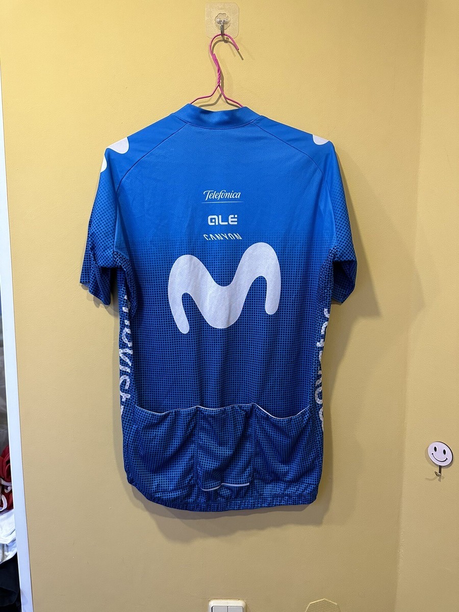 Canyon ALE Movistar サイクルジャージ 青 Canyon ALE Movistar サイクルジャージ 青 - メルカリ