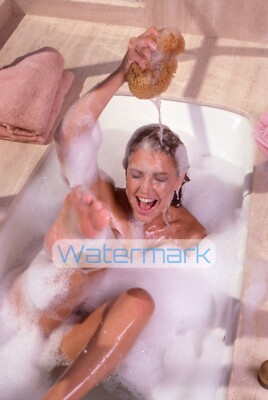 Unseen HEATHER THOMAS Soapy in BATHTUB ** Pro Pigment Print (8.5''x11'') HI-RES