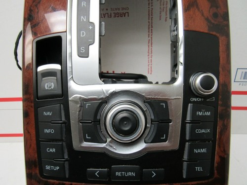 2012 2013 2014 2015 AUDI A6 CENTER CONSOLE SHIFTER WITH NAVIGATION RADIO CONTROL - Picture 8 of 12