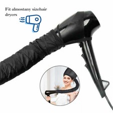 Salon Portable Soft Hair Drying Cap Blow Dryer Hot Attachment Bonnet Hood Hat UK