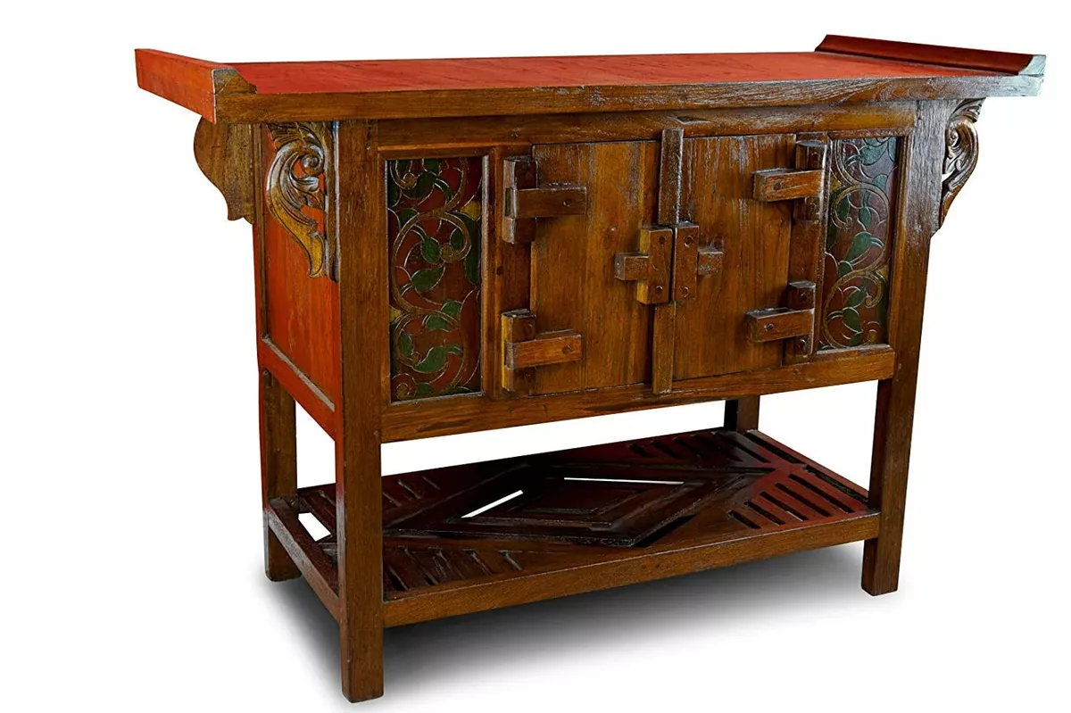 Dresser Antique Teak Antique Wood Solid Wood Wardrobe Bali Furniture Sideboard