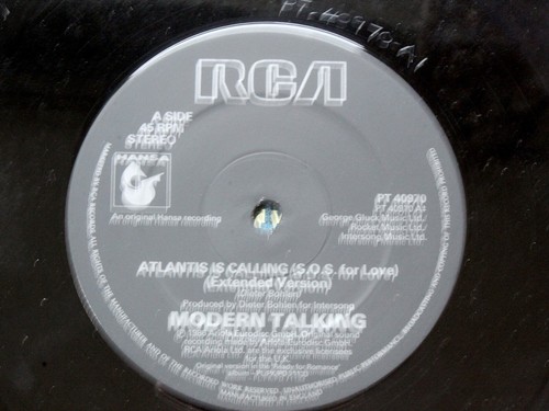 Modern Talking/Atlantis Is Calling (SOS For Love)/1986 RCA 12" Single - Picture 4 of 5