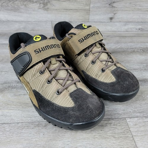 Shimano SH-M038W Mens Size 7 US 40 EUR Cycling Trail Mountain Bike Shoes Brown - Picture 3 of 11