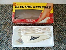 Vintage Cadaux Model No.L-1225 Automatic Electric Scissors " IOB " GREAT ITEM "