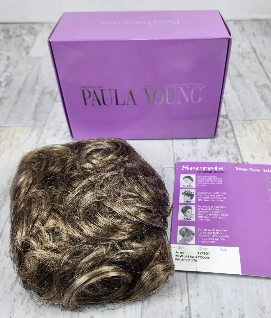 New Paula Young A1167 Lasting Touch WhisperLite Wiglet Hair Piece Color 17 101