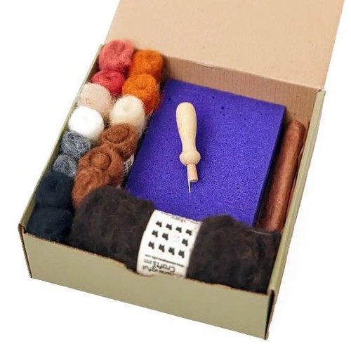 Meaningful Crafts Needle Felting Starter Kit - Forest Animals - Picture 2 of 9