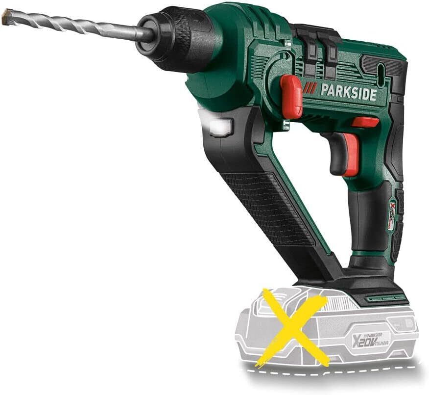 Parkside PBHA 20 Trapano a percussione battente tassellatore portatile batteria