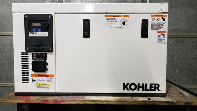 Kohler 5EKD Gas 120V/60HZ 5KW Marine Generator New Engine. Low Hours