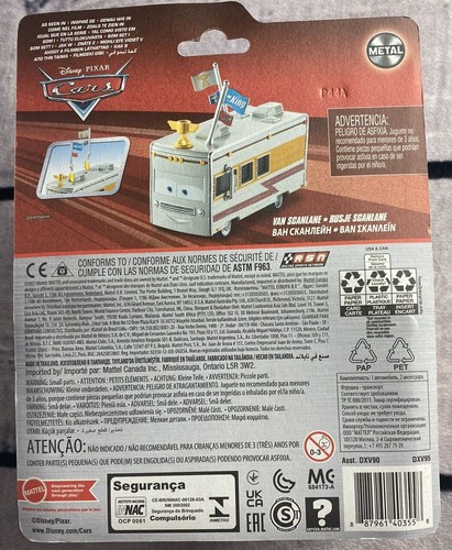 Casa rodante Disney Cars furgoneta Scanlane de lujo juguete Mattel (681) - Imagen 6 de 6