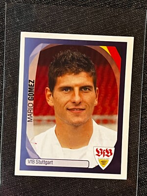 STICKER PANINI UEFA CHAMPIONS LEAGUE 2007/2008 MARIO GOMEZ STUTTGART #432 ROOKIE