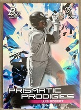 2019 FOIL BOWMAN PLATINUM RC LUIS ROBERT PRISMATIC PRODIGIES PROSPECT PPP-25🔥🔥