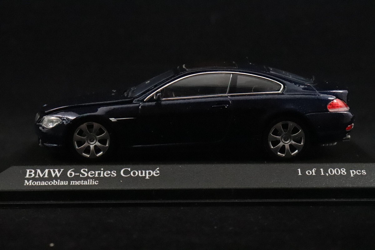 ミニチャンプス 1/43 BMW 6シリーズ クーペ2006(ダークブルーメタ) ミニチャンプス 1/43 BMW 6シリーズ クーペ2006(ダーク