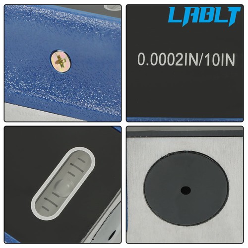 LABLT 8 pollici MASTER LIVELLO DI PRECISIONE PER MACCHINISTA UTENSILE 0.0002''/10'' - Foto 14 di 18